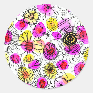 Adesivo Redondo O Bright Stuff Pack Explosão!