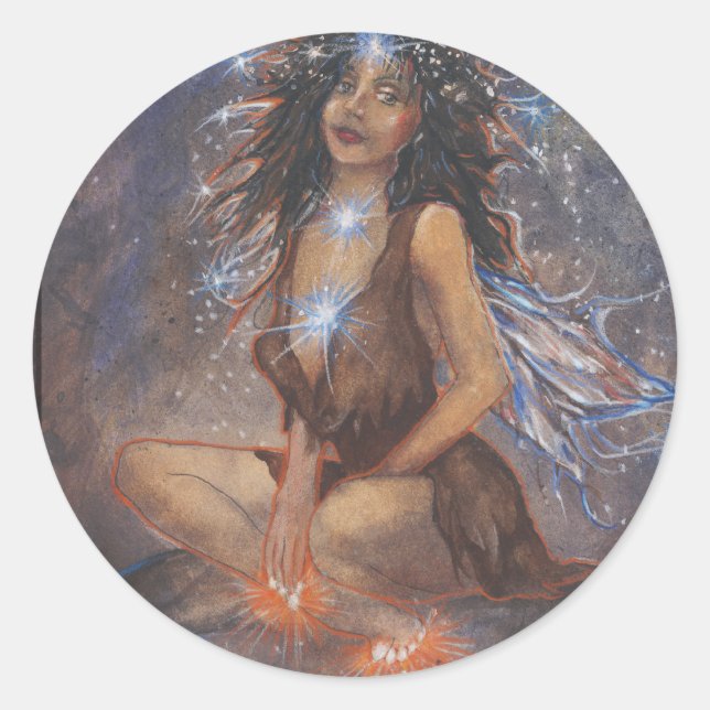 Adesivo Redondo O Brownie (Frente)