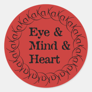 Adesivo Redondo O canto de Gunslinger de Ka