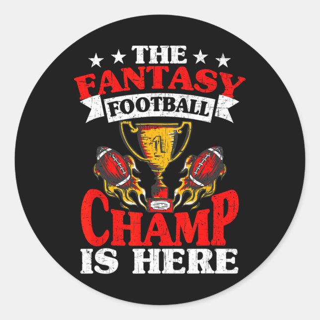 Adesivo Redondo O Carimbo Está Aqui (Frente)