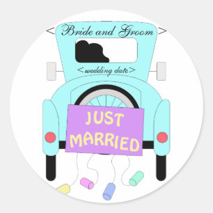 Adesivo Redondo O Casal Feliz