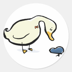 Adesivo Redondo o chapéu do marinheiro