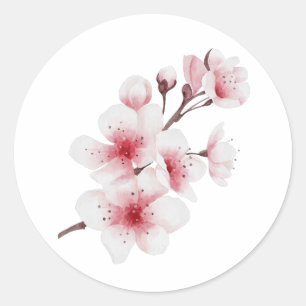 Adesivo Redondo O Design da Série Okinawa 30