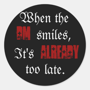 ADESIVO REDONDO O DM S.