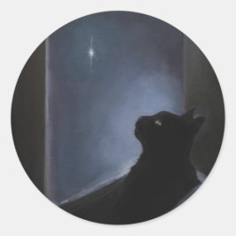 Adesivo Redondo O Espírito de Natal do Charlie