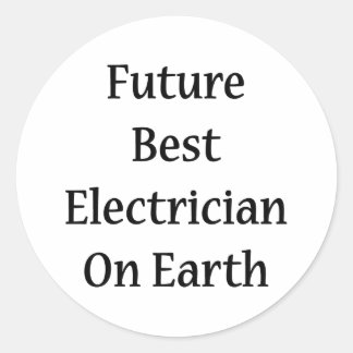 Adesivo Redondo O Futuro Melhor Eletrônico Da Terra
