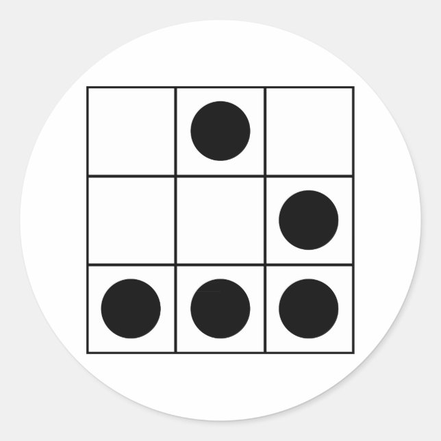 Adesivo Redondo "O Gilder" Hacker Emblem (Frente)