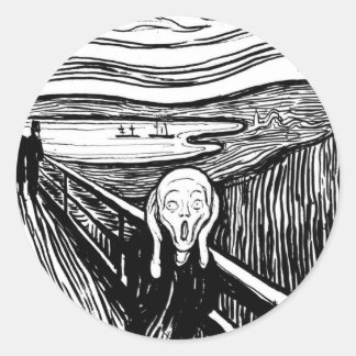 ADESIVO REDONDO O GRITAR