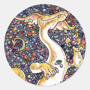 Adesivo Redondo O Hoard do dragão