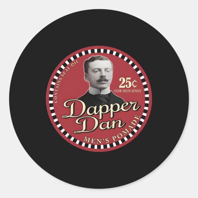 Adesivo Redondo O Irmão Dapper Dan Movie (Frente)