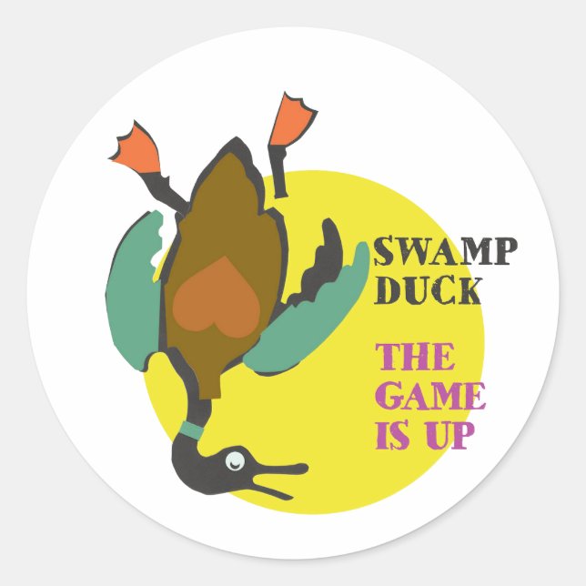 Adesivo Redondo O Jogo Está Na Camisa (Frente)