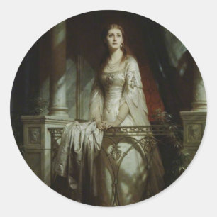 Adesivo Redondo O Juliet de William Shakespeare