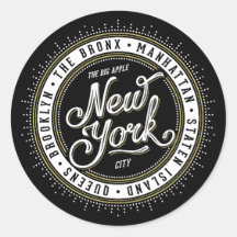 O logotipo do Nova Iorque da Apple