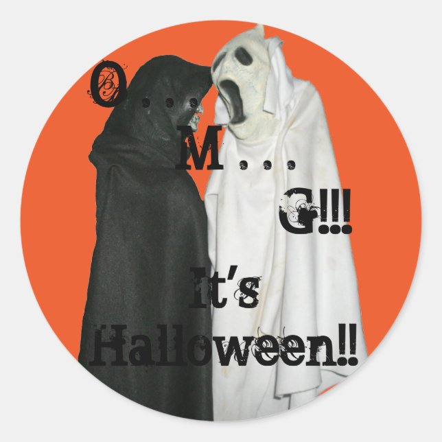 ADESIVO REDONDO O. . . M. . . G! (Frente)