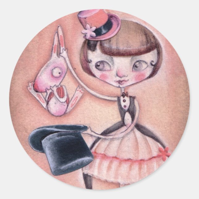 Adesivo Redondo O Mágico - Sticker (Frente)