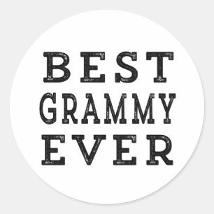 Adesivo Redondo O melhor Grammy nunca