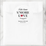 Adesivo Redondo O 'more Love Wedding Classic Round Sticker<br><div class="desc">É Mais Amor. Adicione um toque divertido de cor e estilo único aos seus favores de casamento ou chá de panela. Um saco de chás de panela é um excelente adicional ao planejamento de partidos. Essas bolsas únicas serão facilmente usadas como presente e podem servir como uma bela decoração em...</div>