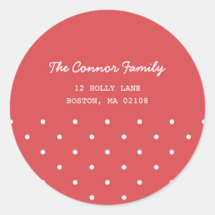 Adesivo Redondo O Natal deseja a coleção