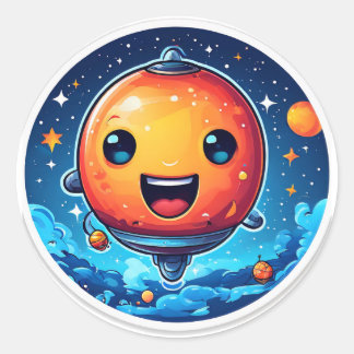 Adesivo Redondo o navio