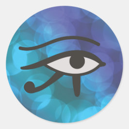 Adesivo Redondo O Olho dos Huros.