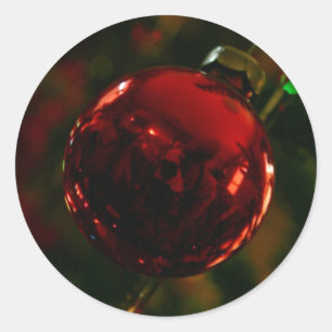 Adesivo Redondo O ornamento do fotógrafo