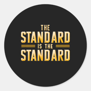 Adesivo Redondo O Padrão É O Padrão De Futebol De Pittsburgh T