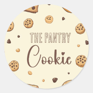 Adesivo Redondo O Pantry Cookie