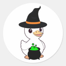 O Pato engraçado é uma bruxa