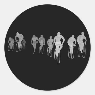 Adesivo Redondo O Peloton comuta