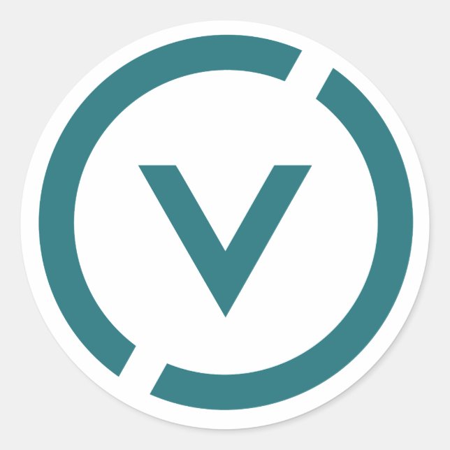 Adesivo Redondo O Projeto Vênus (Frente)