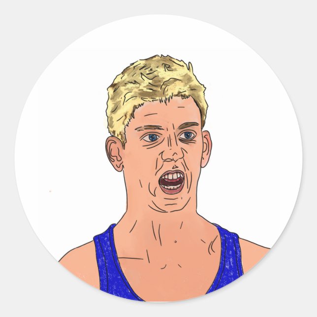 Adesivo Redondo O Próximo Passo Eldon Sticker (Frente)