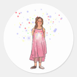 Adesivo Redondo O Próximo Passo Margie está desaparecendo