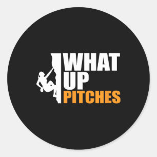 Adesivo Redondo O Que Acontece Lançamentos Pitch Witch Escalada Pu