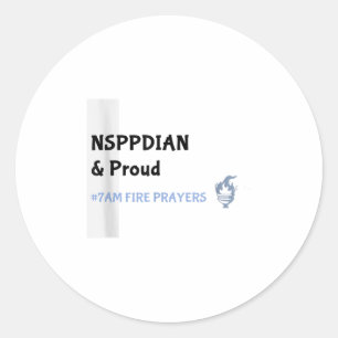 Adesivo Redondo O Que Deus Não Pode Fazer Não Existe Oração Nsppd
