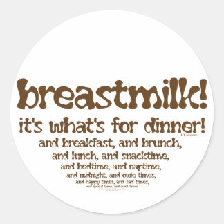 Adesivo Redondo O que há para Janto