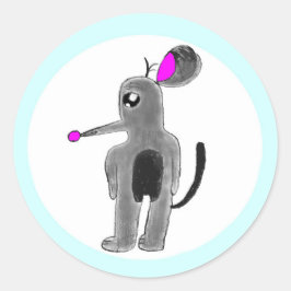 Adesivo Redondo O RAT no HAT