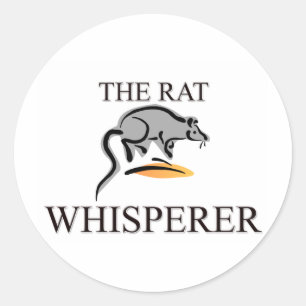 Adesivo Redondo O Rat Whisperer