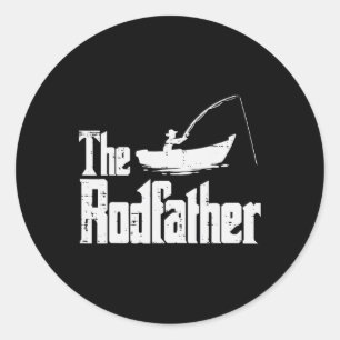 Adesivo Redondo O Rodfather Diversão Filme Dia dos Pais Pun Pai