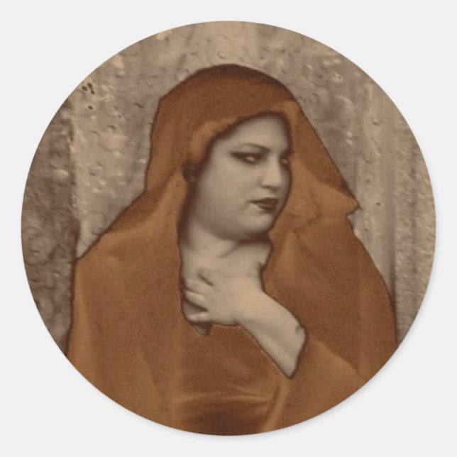 Adesivo Redondo O Segredo de Calyspo (Frente)