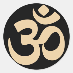 Adesivo Redondo Ó símbolo simples do olho