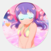 O Stellargroove Ayumi Round Sticker #02