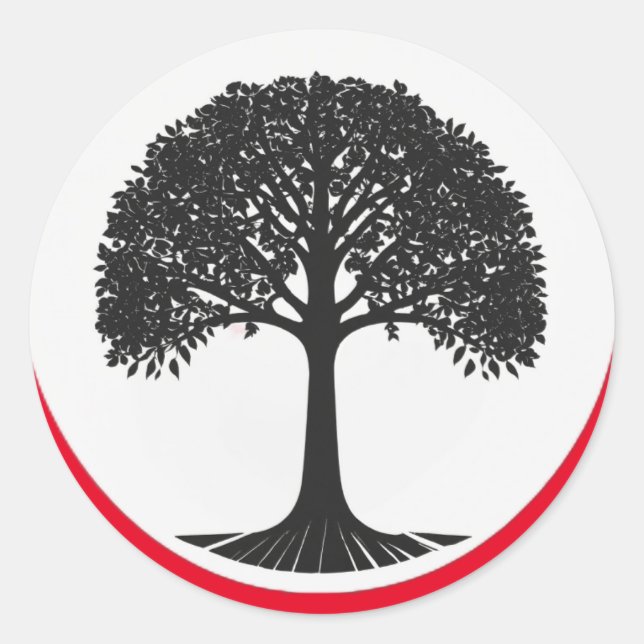 Adesivo Redondo O Sticker Studio (Frente)