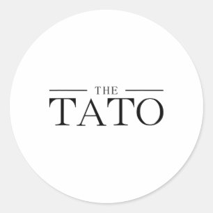 Adesivo Redondo O Tato - Pai Ucraniano Da Ucrânia