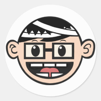 Adesivo Redondo O Ted Original