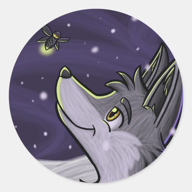 Adesivo Redondo "O Último Firefly" (Frente)