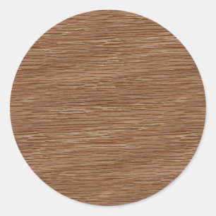 Adesivo Redondo Oak Wood Grain Look