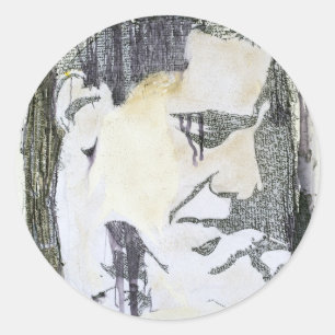 Adesivo Redondo "Obama "