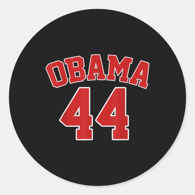 Adesivo Redondo Obama (Frente)