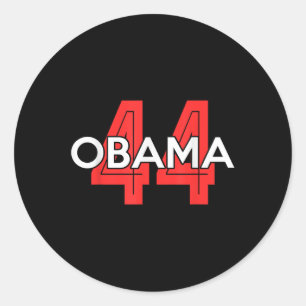 Adesivo Redondo Obama ainda é meu presidente 44