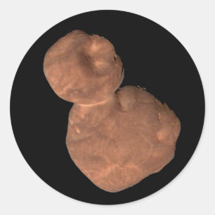 Adesivo Redondo Objeto Arrokoth Kuiper Belt